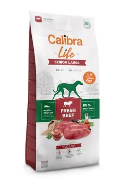 Nakupujte Hned Calibra Dog Life Senior Large Fresh Beef 12kg