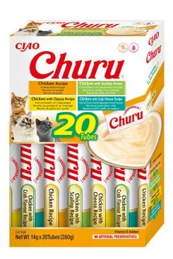 Churu Cat BOX Chicken Variety 20x14g Sezónní Sleva
