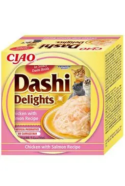 Must-Have Churu Cat CIAO Dashi kuře s lososem 70g