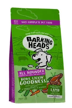 Oblíbený BARKING HEADS All Hounder Bowl Lickin Good Lamb 2kg