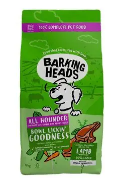 BARKING HEADS All Hounder Bowl Lickin Good Lamb 12kg Horká Nabídka