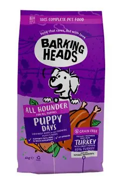 BARKING HEADS All Hounder Puppy Days Turkey 6kg Cenově Výhodný