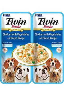 Churu Dog Twin Packs Chick&Veg. & Cheese in Broth 80g Nízká Cena