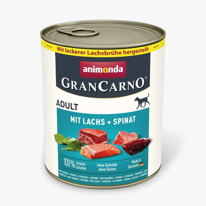 ANIMONDA GRAN CARNO Adult - s lososem a špenátem 800 g Top Prodej