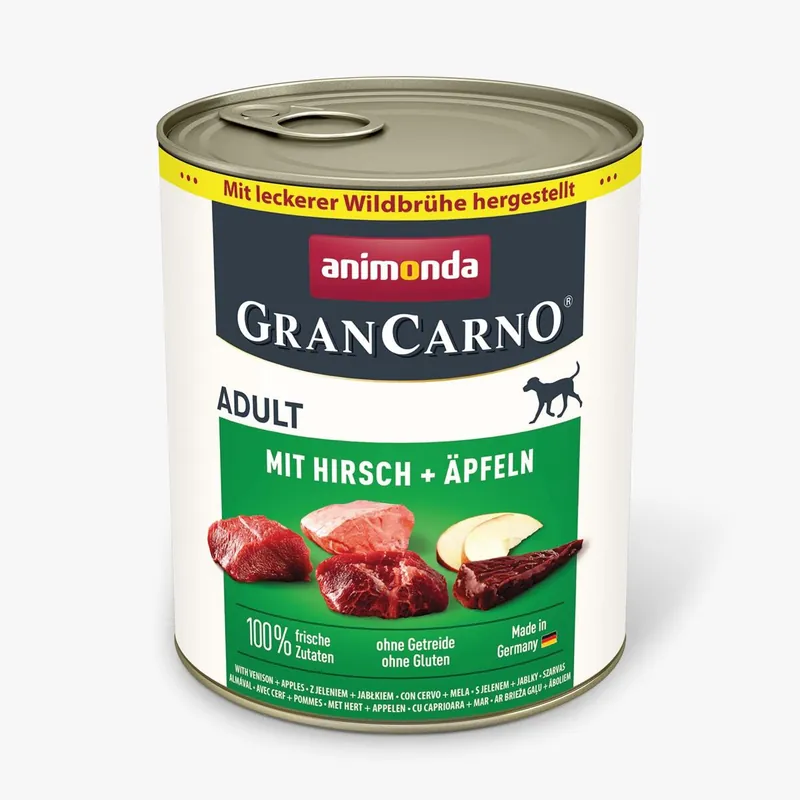 Výprodej ANIMONDA GRAN CARNO Adult - s jelením masem a jablky 800 g