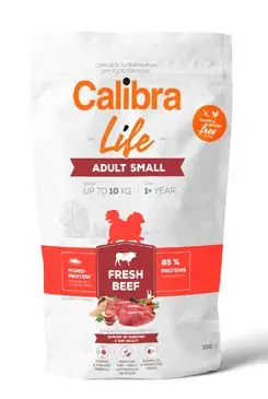 Calibra Dog Life Adult Small Fresh Beef 100g Originální