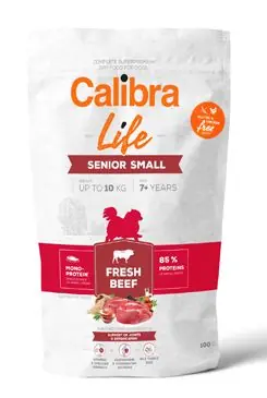 Víkendová Akce Calibra Dog Life Senior Small Fresh Beef 100g