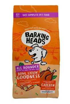 BARKING HEADS All Hounder Bowl Lickin Good Chick 12kg Cenový Hit