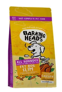BARKING HEADS All Hounder Fat Dog Slim Chick 2kg Originální