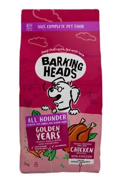 BARKING HEADS All Hounder Golden Years Chicken 12kg Autentický