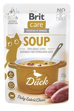 Brit Care Cat Soup with Duck 75g Nejlepší Cena