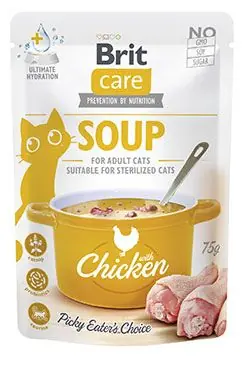 Brit Care Cat Soup with Chicken 75g Kup Teď