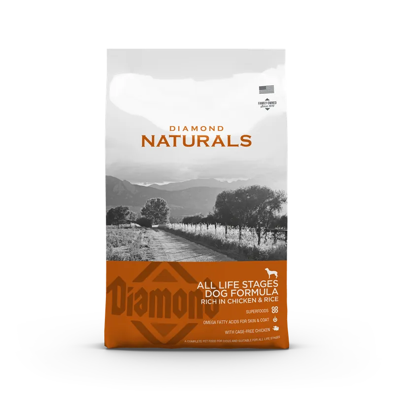 Diamond NATURALS All Life Stages CHICKEN 15kg Hit Sezóny