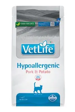 Nakupujte Hned Vet Life Natural CAT Hypo Pork & Potato 1,5kg