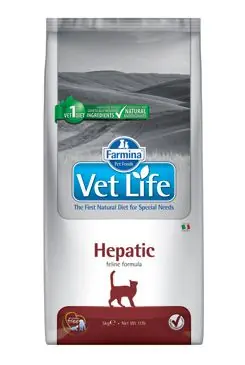 Originální Vet Life Natural CAT Hepatic 10kg