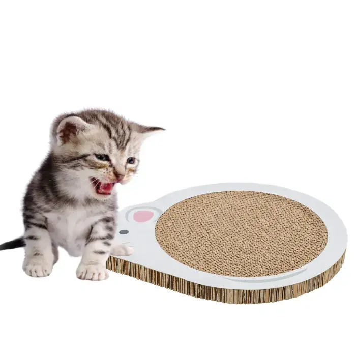 Top Prodej TRIXIE JUNIOR škrabací karton "myš", catnip, 35 x 2,5 x 29,5 cm, bílá
