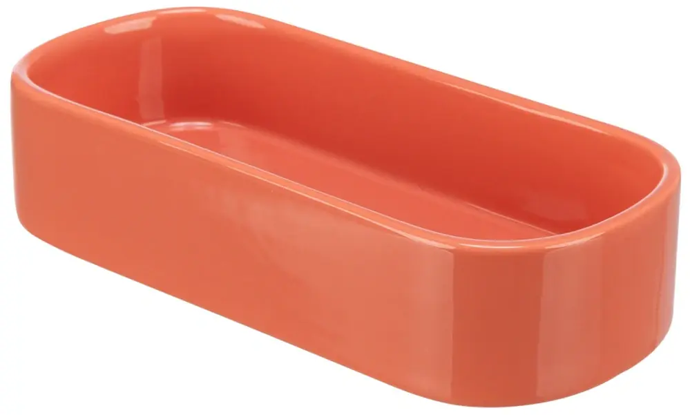 TRIXIE Keramická oválná miska "korýtko", 600 ml/22 x 10 cm, různé barvy Výhodná Nabídka