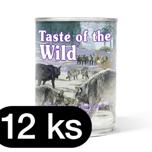 Taste of the Wild Sierra Mountain Can Dog 12x390 g Cenová Bomba