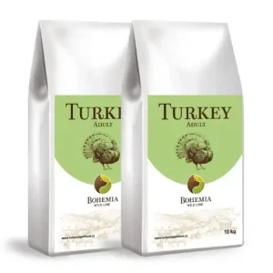 BOHEMIA WILD Adult Turkey 2 x 10kg Originální