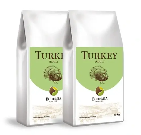 BOHEMIA WILD Adult Turkey 2 x 10kg Originální