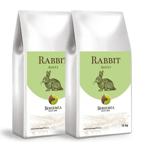 Cenová Bomba BOHEMIA WILD Adult Rabbit 2 x 10kg