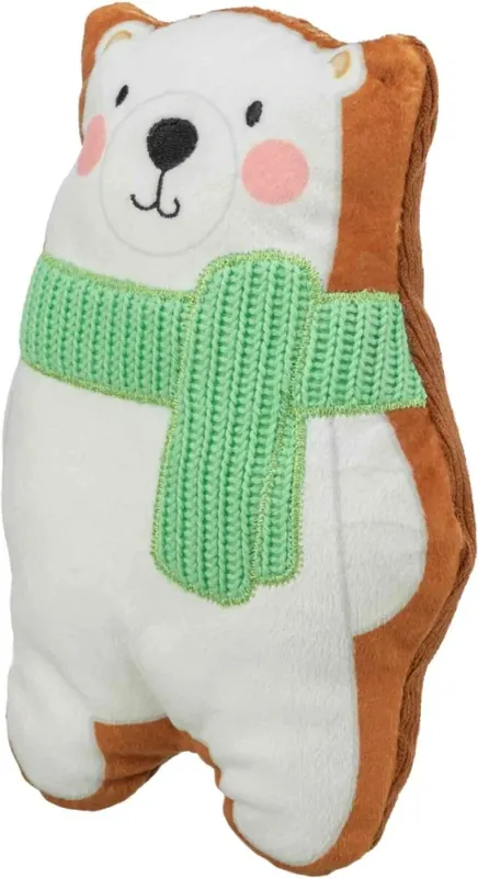 TRIXIE Xmas Bear - medvídek 20 cm, hračka pro psy, se zvukem, plyš Jen Po Omezenou Doba