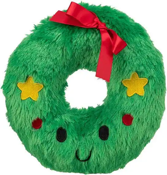 TRIXIE Xmas Wreath - vánoční věnec, plyšová hračka pro psy, 22 cm Přímo Od Výrobce