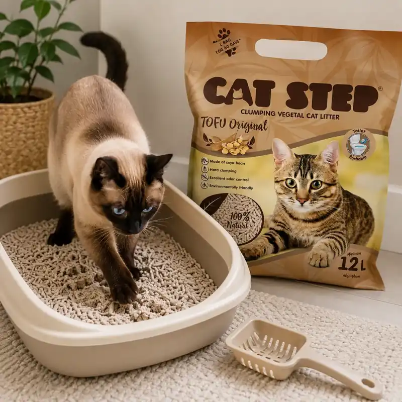 Podestýlka Cat Step Tofu Original 5,4kg/12l Sleva