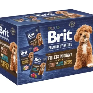 Brit Premium Dog Fillets Gravy Multipack 1020g Must-Have