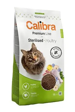 Poslední Šance Calibra Cat Premium Line Sterilised Poultry 10kg