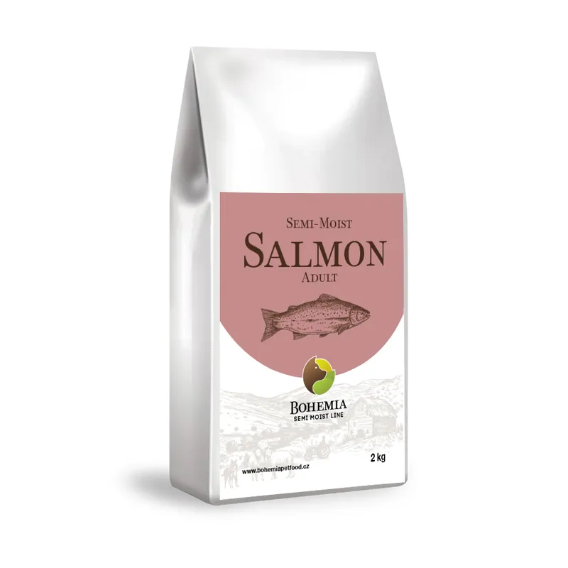 Objednat Nyní BOHEMIA SEMI MOIST Adult Salmon 2kg