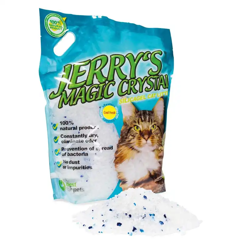 Kočkolit Jerrys Magic Crystals 8l Cool Fresh Speciální Cena