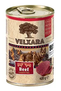 Velxara Paté Dog Adult Beef 400g Nová Kolekce