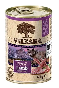 Finální Výprodej Velxara Paté Dog Adult Lamb 400g