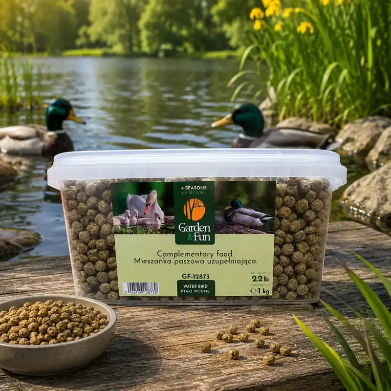 Finální Výprodej GARDEN FUN krmivo pro vodní ptáky kyblík 1kg