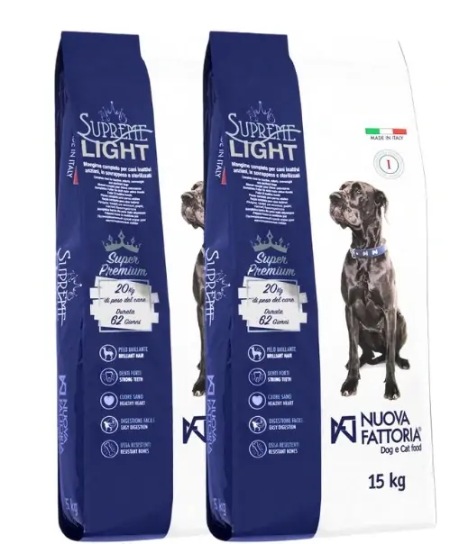 Odeslání Ihned Nuova Fattoria Supreme Light 2 x 15 kg