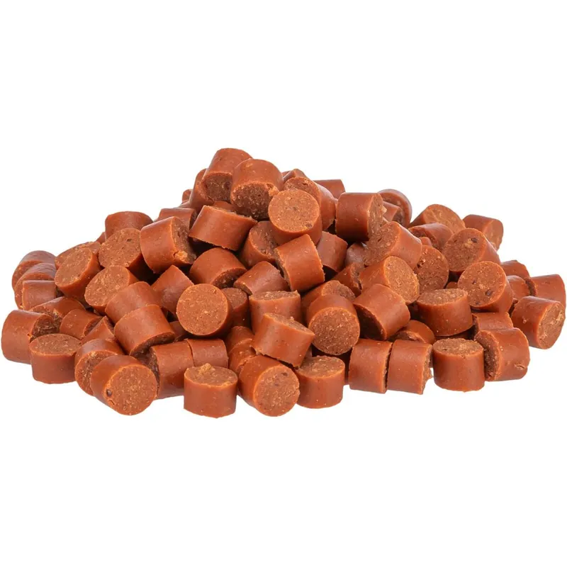 Značkový TRIXIE Vegan Dots, měkké mini válečky s mrkví, 200 g