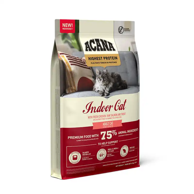 Sezónní Sleva ACANA HIGHEST PROTEIN INDOOR CAT 4,5 kg