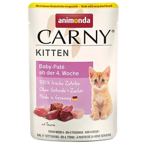 Carny Kitten 85 g Baby Paté, kapsička pro koťata Objednat Nyní
