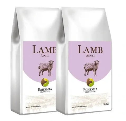 BOHEMIA HOLISTIC Adult Lamb 2x10kg Nejprodávanější