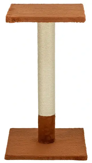 TRIXIE Škrabací sloupek BEANA, 69 cm, králičí plyš, rezavá Hit Sezóny