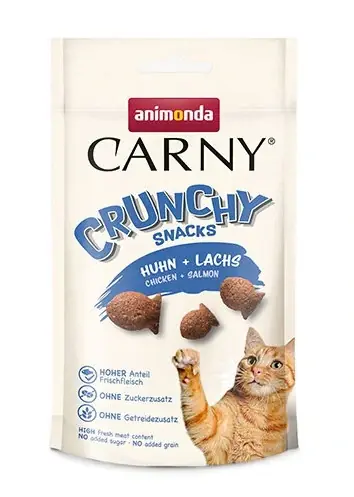 ANIMONDA Carny Crunchy Snacks - kuře + losos 50 g Must-Have