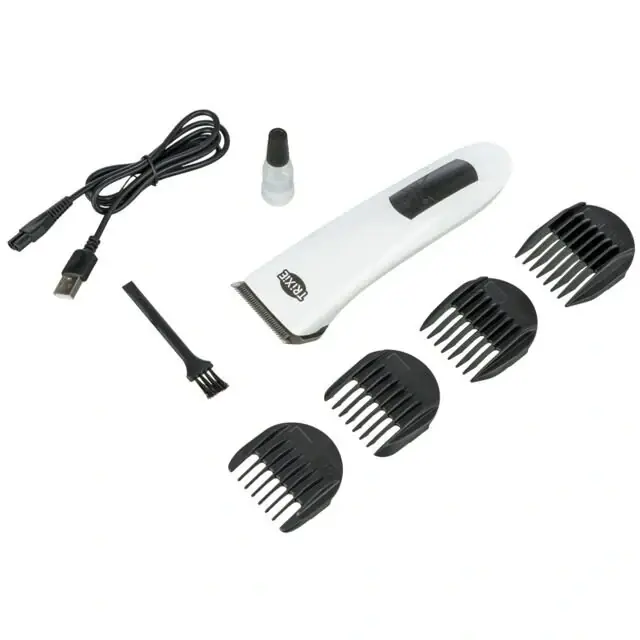 Výhodná Nabídka TRIXIE Stříhací strojek CLIPPER TR1600 5 W - akumulátorový, černá/bílá (RP 2,90 Kč)