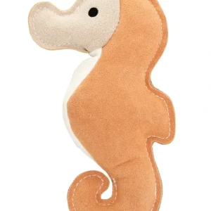Akční Nabídka Mořský koník, 23 cm, jutový robustní aport, HIPHOP DOG, krémová/hořčicová