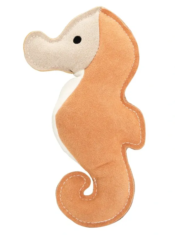 Akční Nabídka Mořský koník, 23 cm, jutový robustní aport, HIPHOP DOG, krémová/hořčicová