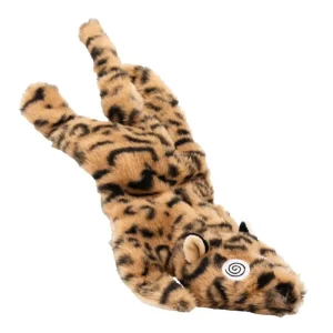 Divoká kočka ležící, 40 cm, plyšová hračka pro psy, HIPHOP DOG, žlutá/černá Kup Teď