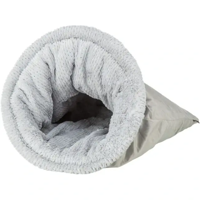 Top Prodej TRIXIE Vánoční sametový vak LIVIA Soft, ø 40 × 60 cm, šedá