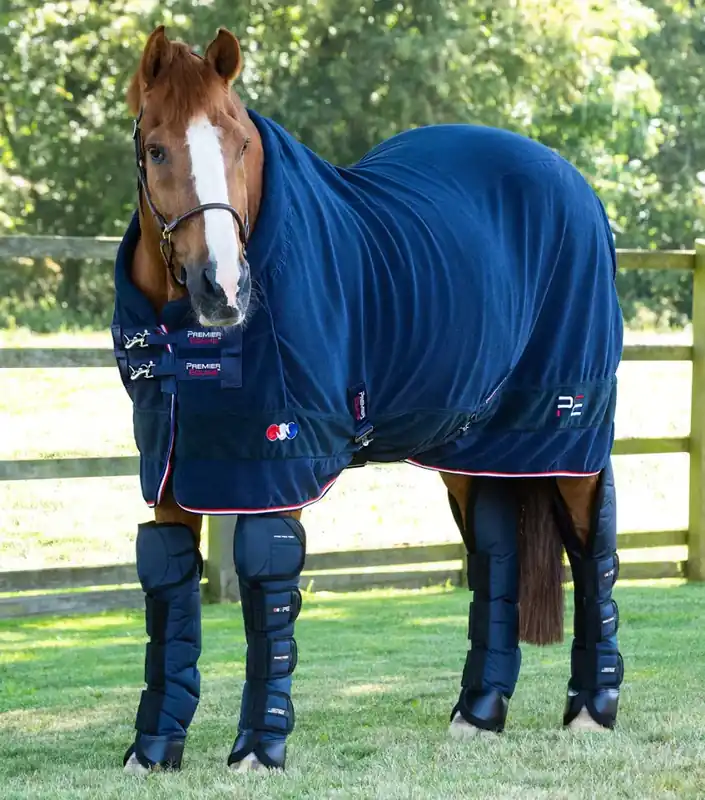 Odpocovací deka Buster Vecto Premier Equine - Barva NavyVelikost 5" (110cm) Zlevněný