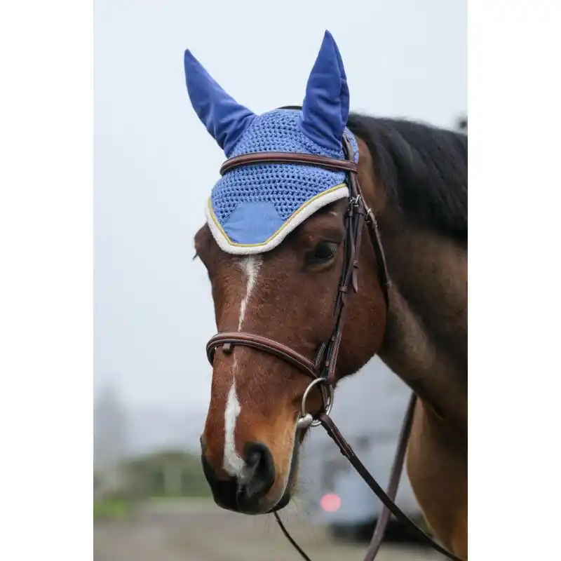 Nejprodávanější Čabraka pro koně EQUITHME Denim - Barva Sv. modrá