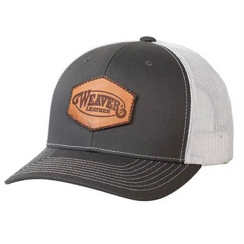 Kšiltovka WEAVER Leather Patch Gray Nová Kolekce